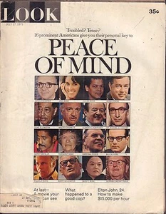 Look July 27 1971 Peace of Mind w/ML Gd 010217DBE - Picture 1 of 1