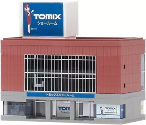 Tomix 4056 Mid-Size Office Building Deep Red N Scale F/S new - Picture 1 of 2