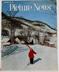 1950s Sinclair Picture News VTG Magazine Cedar Rapids IA Gas Station Boxer Dogs - Picture 1 of 7