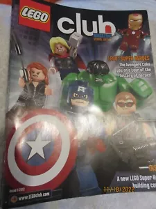 ISSUE #1 2012 Super Heroes Lego Club Magazine School Edition NEW Excellent - Picture 1 of 3