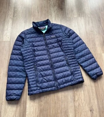 Patagonia Down Sweater Puffer Lightweight Jacket Blue Women's Size M - Image 1 of 4