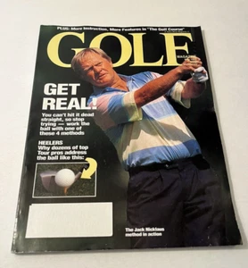 GOLF MAGAZINE May 1992 GET REAL!  You can't hit it dead straight, so stop trying - Picture 1 of 15