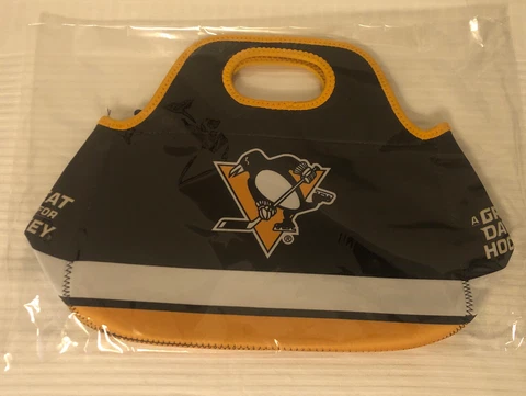 Pittsburgh Penguins Lunchbox Soft Cooler Bag NHL Hockey Sidney Crosby Brand New Cover