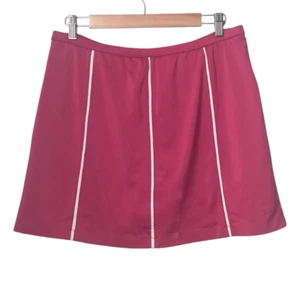Izod Cool FX Skort Skirt Size Large Pink Pull On Stretch Golf Pickleball Active - Picture 1 of 6