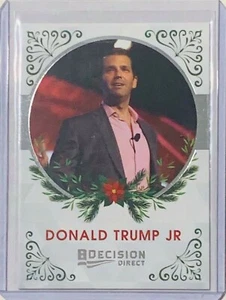 DONALD TRUMP JR. 2020 DECISION HOLIDAY ONLY 500 HIGH COLLECTIBLE SP CARDS MADE - Bild 1 von 2