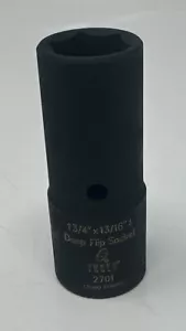 Sunex 1/2" Drive 3/4" x 13/16" DEEP 6pt Flip Socket Standard SAE Air Tools 2701. - Picture 1 of 5