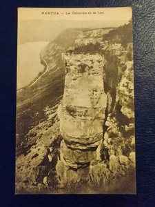 CPA 01 NANTUA - La Colonne et le Lac - Imagen 1 de 2
