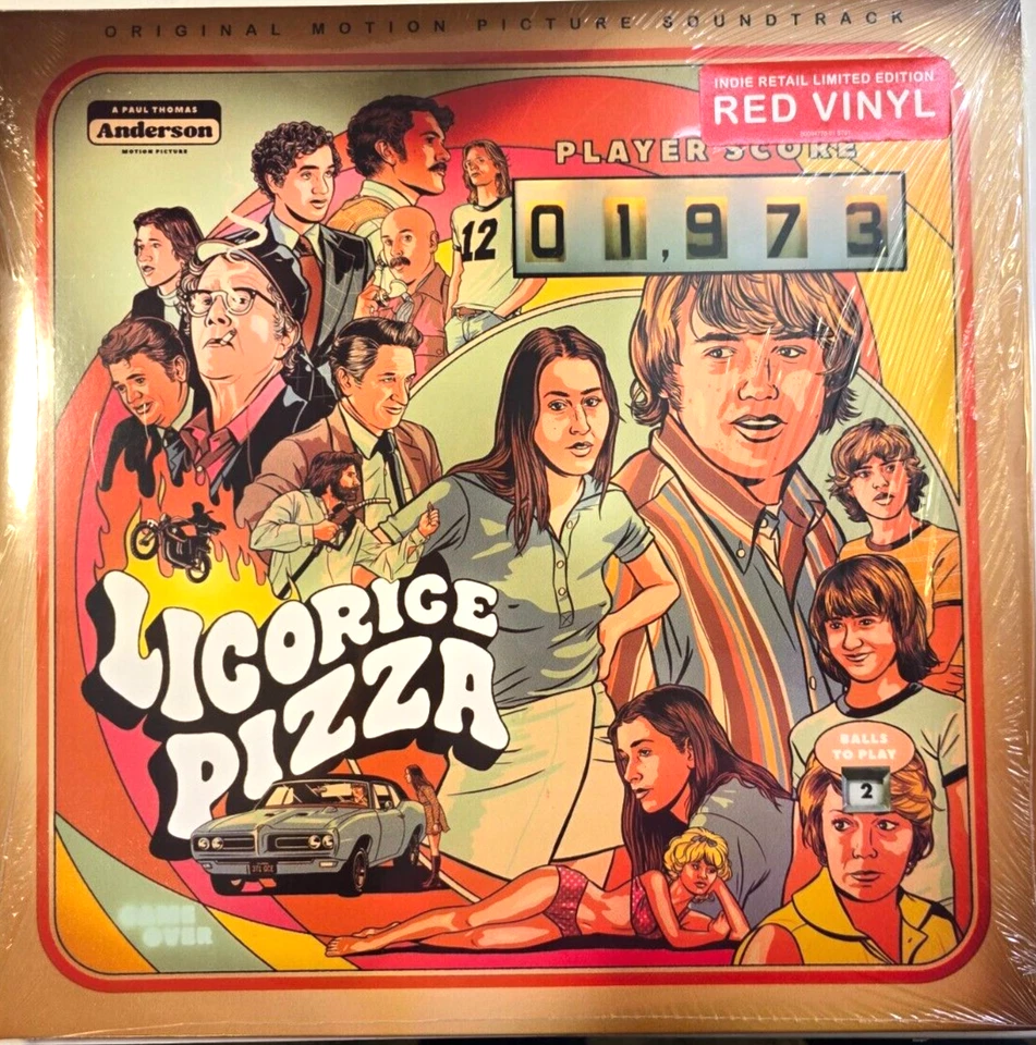 Licorice Pizza LP Album vinyl record double OST on Limited Red compialtion - Image 1 of 4