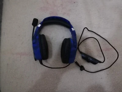 Trust Gaming GXT 488 Forze-B Cuffie da gioco 3,5 mm cablate blu mimetiche per PS - Immagine 1 di 4