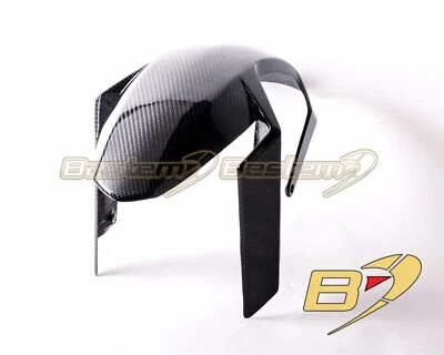 Guardabarros delantero de fibra de carbono KTM Superduke 1290 R 2022+ carenado sarga Foto 1 de 4