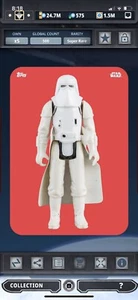 Topps Star Wars Digital Card Trader Red Out Of The Box Snowtrooper Insert - Picture 1 of 1
