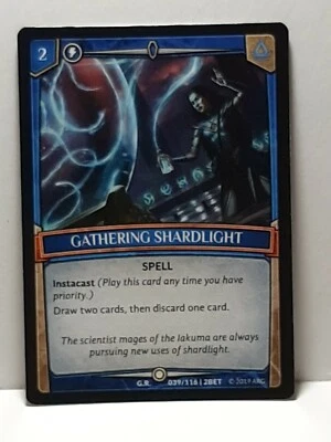 Gathering Shardlight 039/116 Argent Saga Betrayal Spell New Fresh - Image 1 of 2
