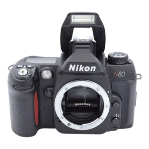Corpo fotocamera reflex Nikon N80 pellicola 35 mm autofocus (solo corpo fotocamera) - Foto 1 di 7
