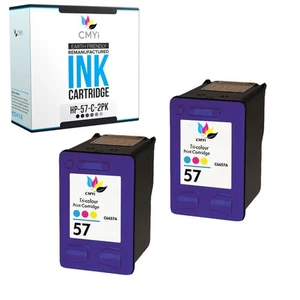 2PK CMYi Wymienne kolorowe wkłady atramentowe HP 57 do HP PSC 2100 2108 2170 2200 - Zdjęcie 1 z 7