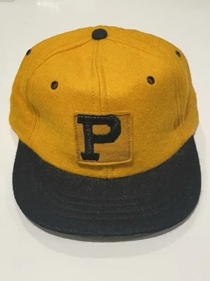 Vintage 1970s Wool Pittsburgh Pirates Cap Hat Kids Small Original Leather Band - Image 1 of 4