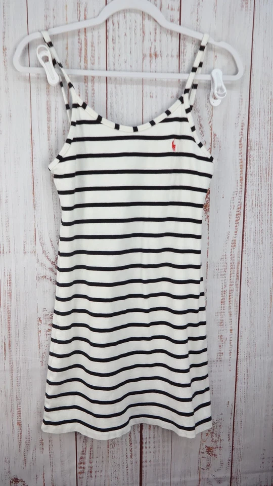 Polo Ralph Lauren Mini Dress Womens Large Striped Sleeveless Nautica Casual - Image 1 of 4