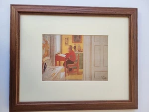 Carl Larsson "The House In The Sun" Custom Framed European Art Print 16x13 1908 - Picture 1 of 6
