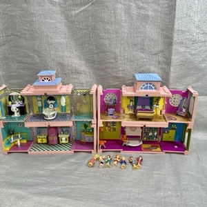 POLLY POCKET Vintage 1999 Deluxe Mansion Dream Builders Stack House Modules - Picture 1 of 13