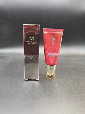 M Perfect Cover B.B Cream, SPF 42 PA+++, No. 27 Honey Beige, 1.7 fl oz (50 ml) - Image 1 of 3