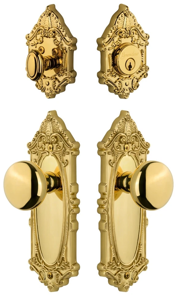 Grandeur GVCFAV_SP_ESET_238 Grande Victoriano Latón Sólido Individual - Latón Foto 1 de 1