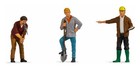 NOCH 17330 Set 3 operai edili con accessori Scala G 1:22,5