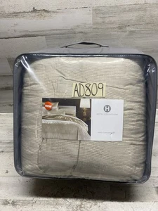 Hotel Collection Gilded Stripe King Comforter & Shams Set Gold - Picture 1 of 4