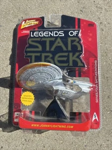 * JOHNNY LIGHTNING LEGENDS OF STAR TREK USS ENTERPRISE NCC-1701-D SERIES 4 *STB - Picture 1 of 8