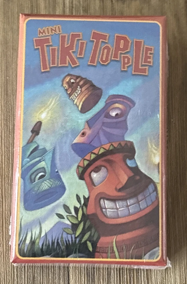 GAMEWRIGHT Tiki Topple Mini Box Game