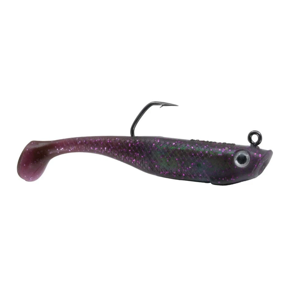 Señuelos Hogy Protail Paddle Swimbait - 3,5" (1 oz.) - Negro Foto 1 de 1