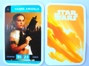 CARTE STAR WAR  LECLERC 2018  - N°4 PADME AMIDALA - Foto 1 di 1