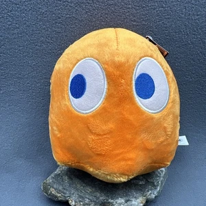 Pac Man Orange Ghost Plush Toy Factory With Tag - Picture 1 of 12
