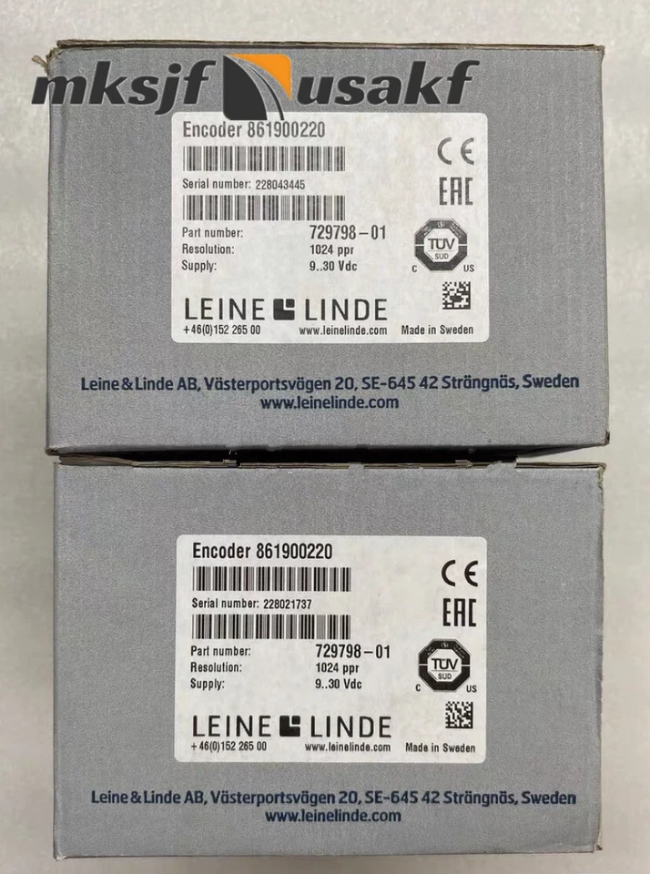 861900220-1024 729798-01 NEW LEINE&LINDE Encoder XHI 861900220-1024 729798-01 - Image 1 of 1