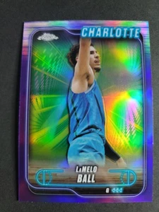 Lamelo Ball 2024-25 Topps Chrome Basketball Purple Refractor - Picture 1 of 2