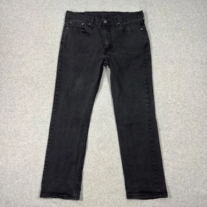 Pantalones de mezclilla Levi's 514 calce recto para hombre talla 33Wx30L* elásticos negros - Imagen 1 de 10