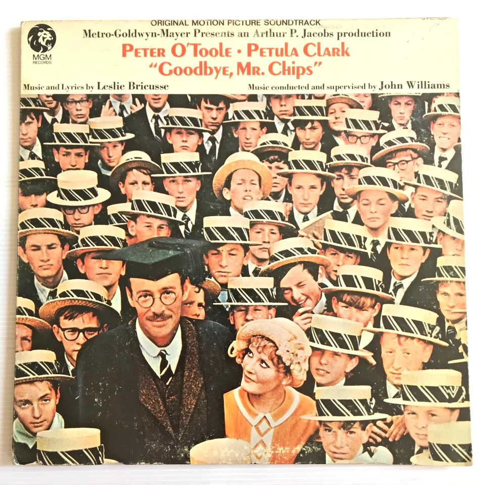 Goodbye Mr. Chips Soundtrack Vinyl LP Peter O'Toole, Petula Clark, John Williams - Image 1 of 4