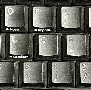 Microsoft Wireless Keyboard 3000 PT/BR ABNT2 - Picture 1 of 7