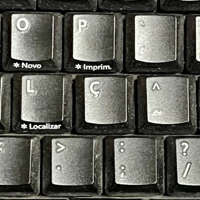 Microsoft Wireless Keyboard 3000 PT/BR ABNT2 - Image 1 of 4