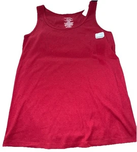 Time And Tru Cranberry Maternity Tank Top Size 2XL(20) - Picture 1 of 3