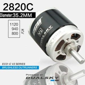DUALSKY Motors ECO-C V2 2820C Brushless Outrunners KV 1120/940/800 Dia 35.2mm RC - Picture 1 of 1
