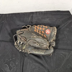 Super Nice Rawlings Black Gold BG10 Leather Baseball Glove 11.5" Fastback Model - Picture 1 of 21