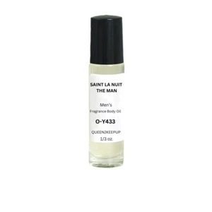 Saint La Nuit The Man (Men) Body Oil 10 ml Fragrance All Natural 1/3 oz Roll-On - Picture 1 of 5