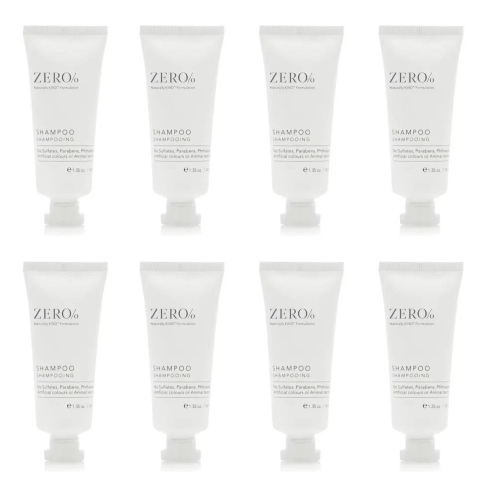 Zero% by Gilchrist & Soames Shampoo 40ml (1.35oz) Set of 8 New - Image 1 of 1