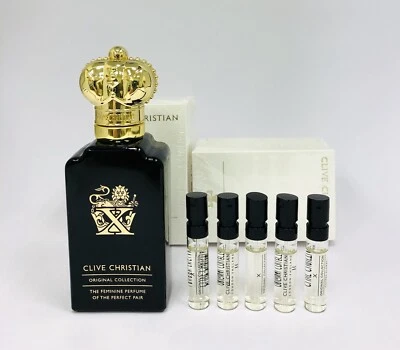 Clive Christian- Original Collection X Feminine Perfume Spray Vial 5x2ml NIB - Image 1 of 4