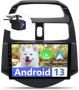 Car Radio Stereo for Chevy Spark 2013 2014 2015 w Wireless Android Auto Carplay - Picture 1 of 8