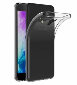 For MEIZU M5 CLEAR CASE SHOCKPROOF ULTRA THIN GEL SILICONE TPU BACK COVER M 5 - Picture 1 of 9