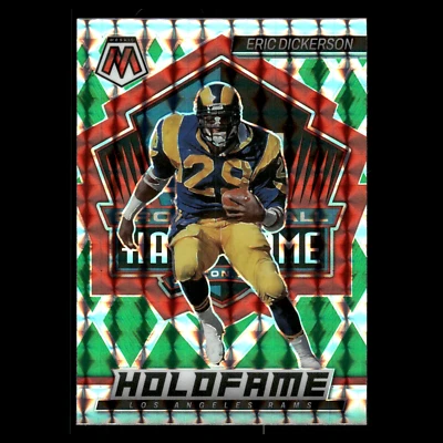 Eric Dickerson #HF-11 2022 Panini Mosaic HoloFame Los Angeles Rams Football Card - Image 1 of 3
