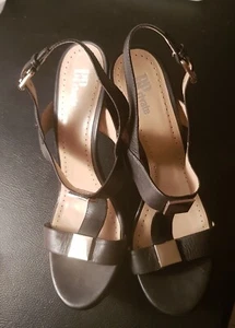 scarpe sandalo elegante tacco alto con zeppa - Foto 1 di 4
