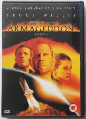 ARMAGEDDON - BRUCE WILLIS - 2 DISC COLLECTOR'S EDITION - REG 2 PAL DVD - Image 1 of 2