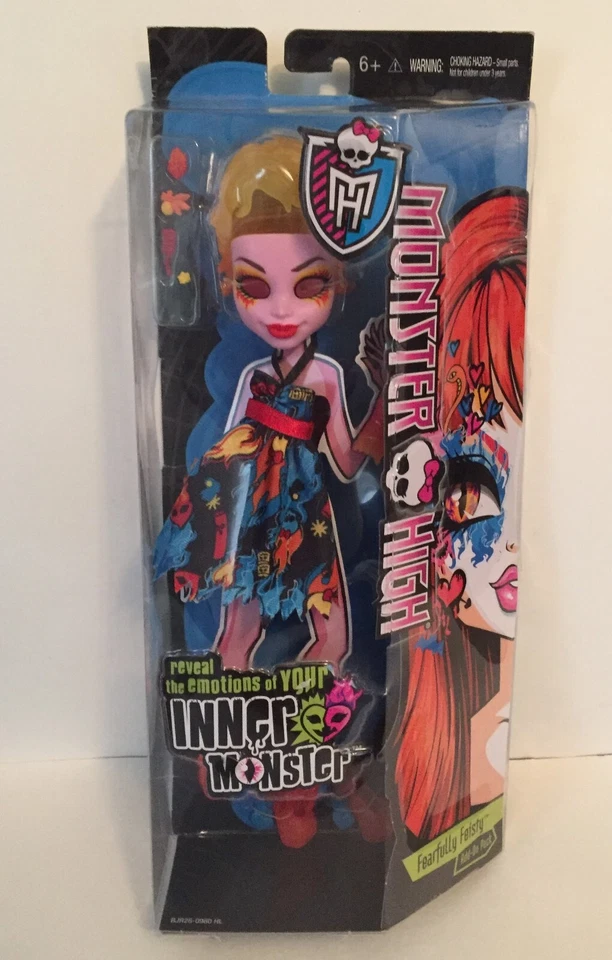 Fearfully Feisty Inner Monster High Doll Add on Costume Accessories Set