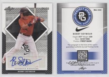 2016 Leaf Perfect Game National Showcase Black /50 Bobby Seymour #BA-242 Auto